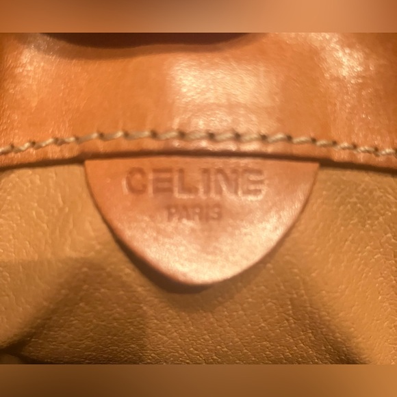 Authentic Celine Vintage Macadam Bucket Bag - Picture 2 of 10